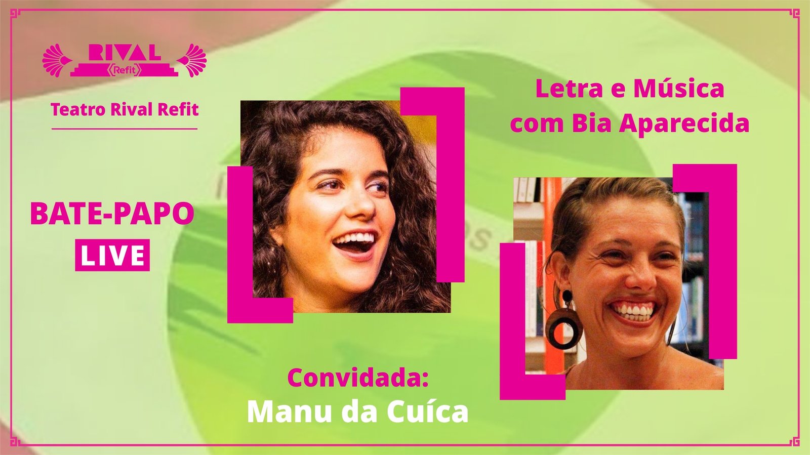 Bia Aparecida e Manu da Cuíca