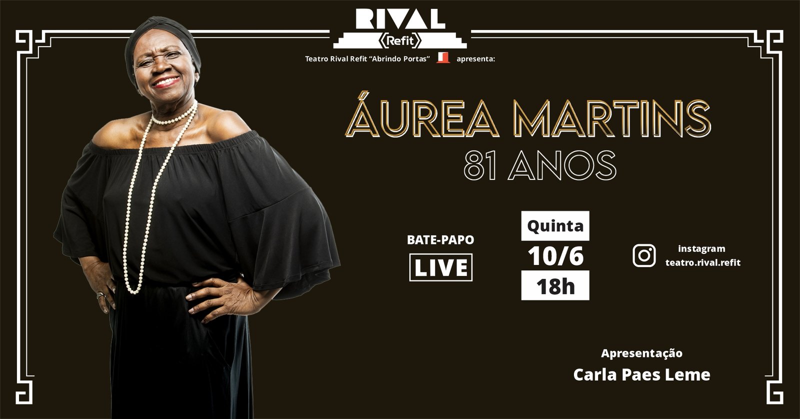 Bate-papo com Áurea Martins