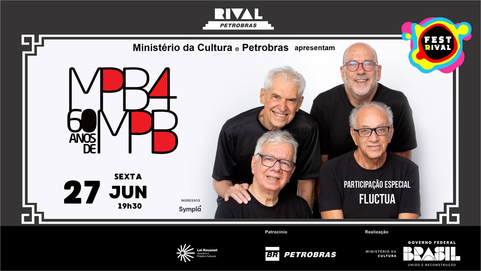 MPB4 em “60 Anos de MPB”