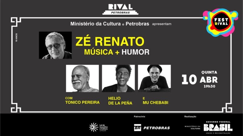 Zé Renato “Música + Humor”