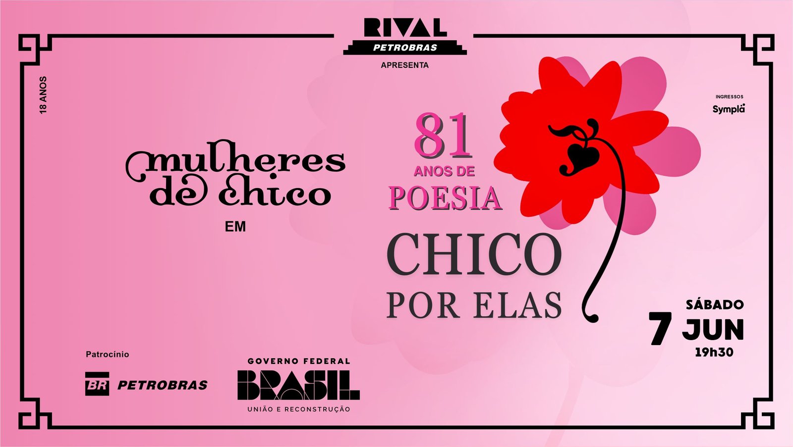 Chico por elas – 81 anos de poesia