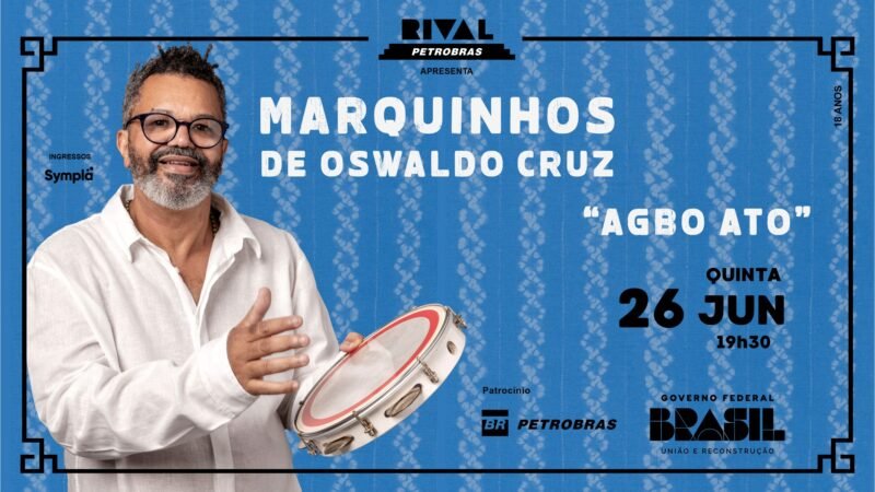 Marquinhos de Oswaldo Cruz lança “Agbo Ato”