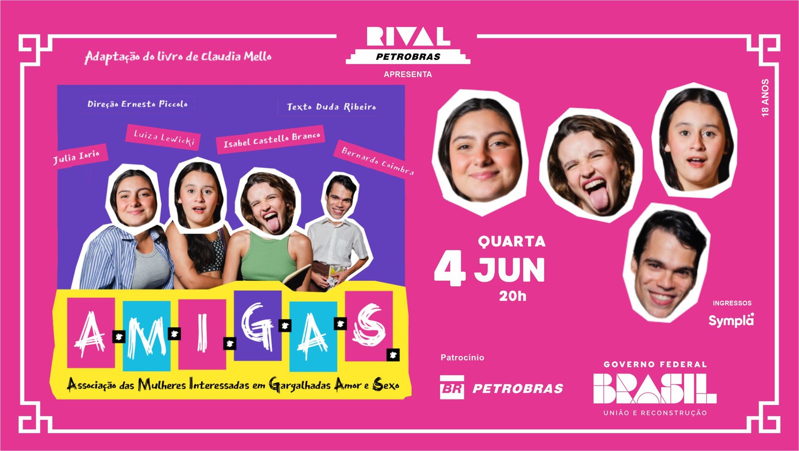 A.M.I.G.A.S. – Associação das Mulheres Interessadas em Gargalhadas, Amor e Sexo