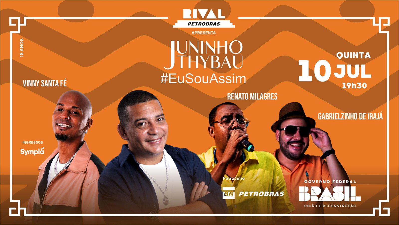 JuninhoThibau no show “Eu sou assim”