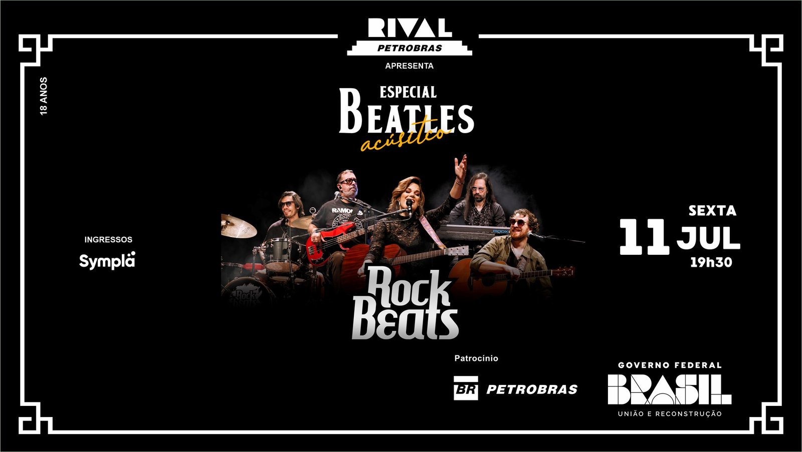 Rock Beats no show “Beatles Acústico”