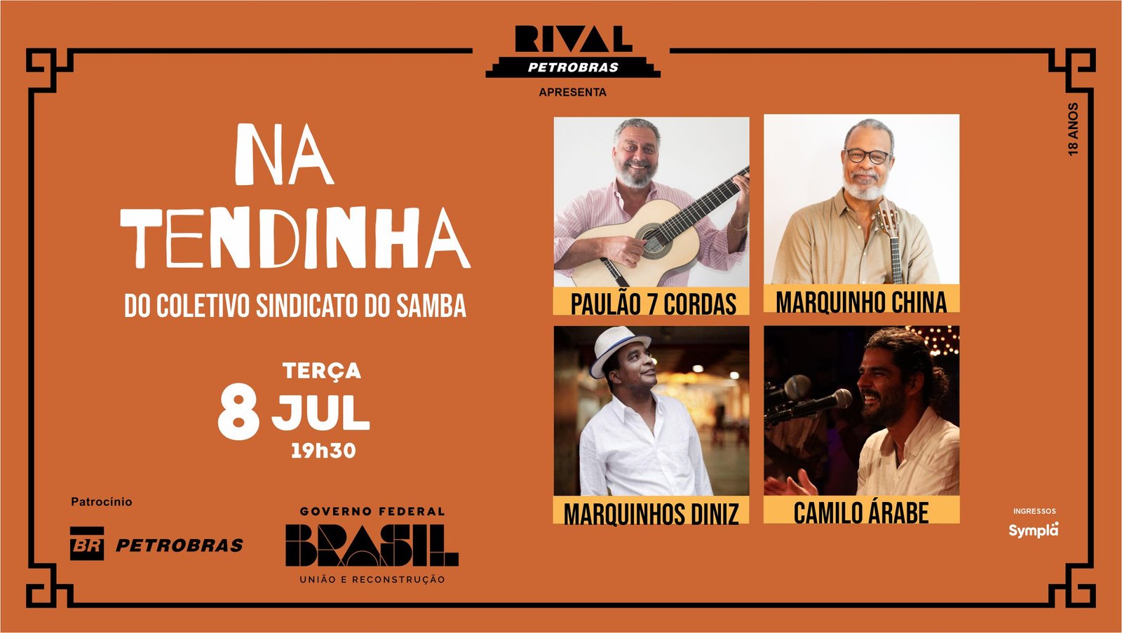 Na Tendinha do Coletivo Sindicato do Samba