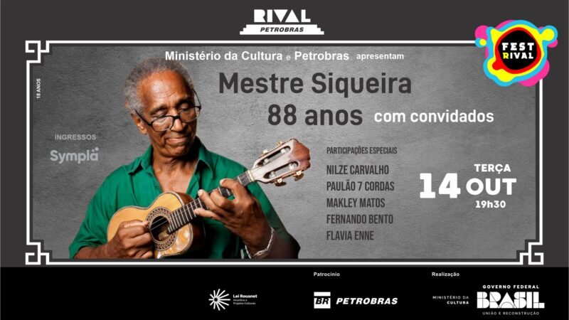 Mestre Siqueira 88 anos
