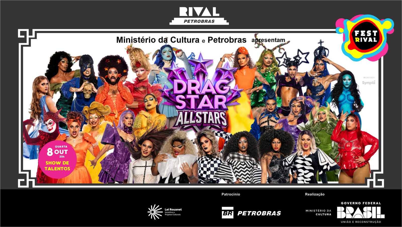 DRAGSTAR – ALL STARS 2 – SHOW DE TALENTOS