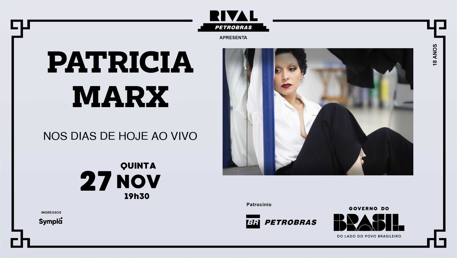 Patricia Marx no show “Nos dias de hoje – ao vivo”