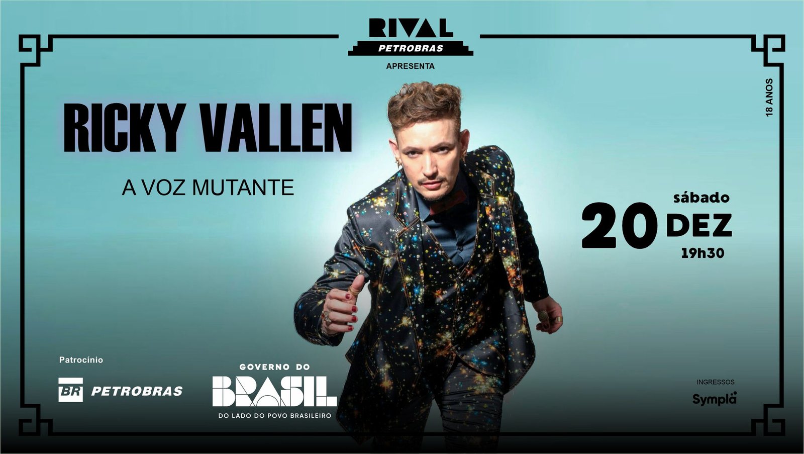 Ricky Vallen em “A voz mutante